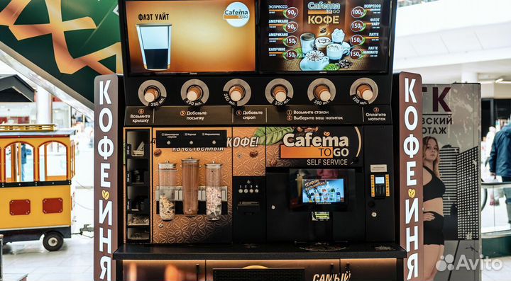 Кофейня самообслуживания с пассивным доходом