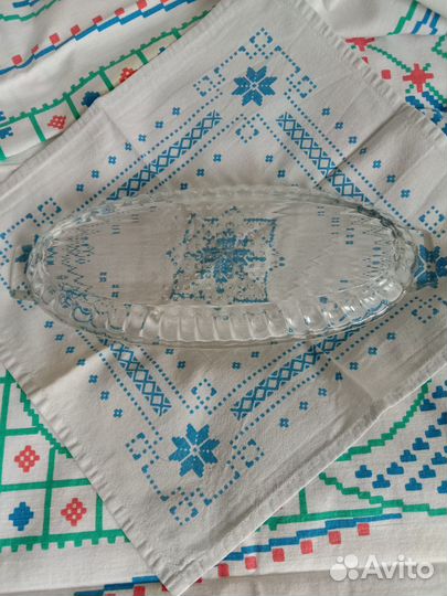 Винтажная посуда стекло