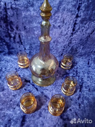 Графин со стопками СССР