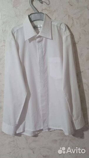 Рубашка белая для мальчика