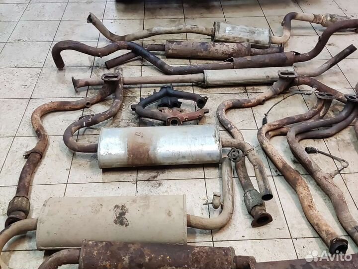 Приемная труба.Глушитель.Нива 21214.Шевроле Нива