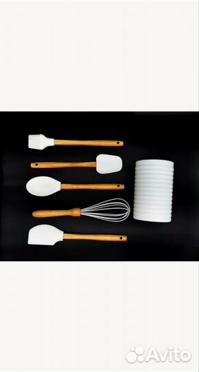 Кухонный набор 5 предметов в стакане