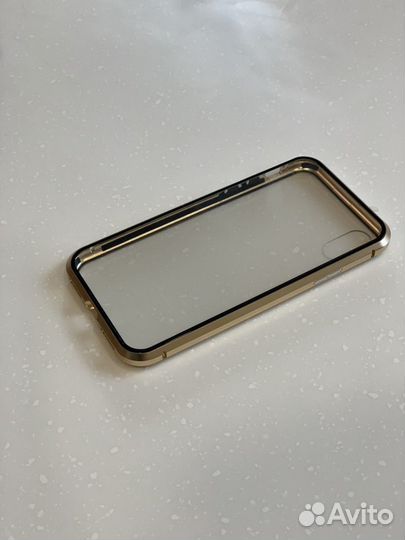 Магнитный чехол для iPhone XS новый
