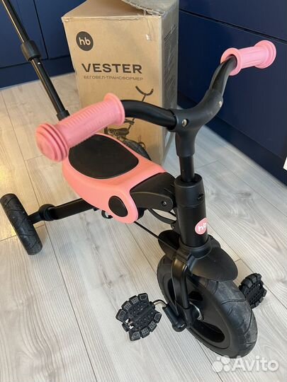 Велосипед - трансформер беговел Happy Baby vester