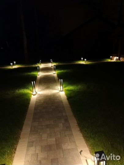Садовый фонарь ландшафтного освещения от производи