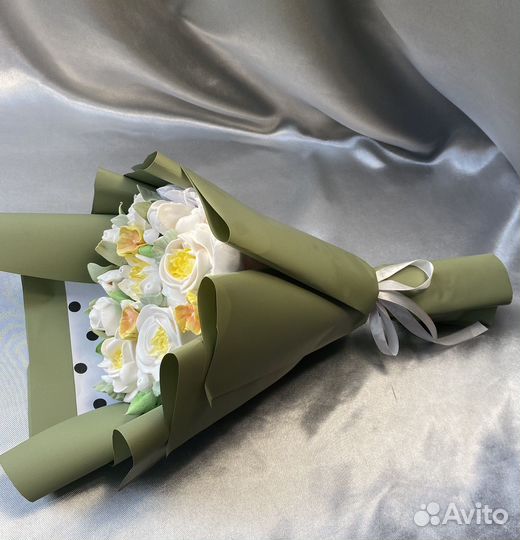 Зефирные букеты/съедобные букеты на выпускной