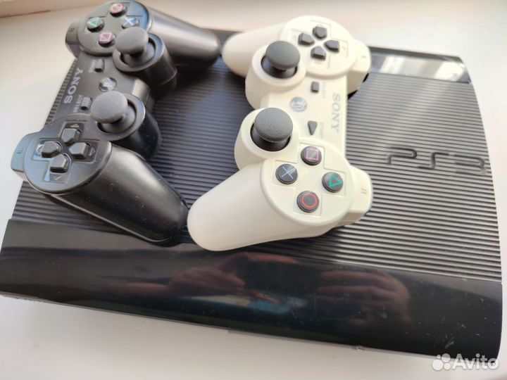 Sony PS3 1Тб + 120 топовых игр