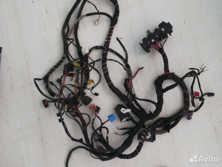 Косы проводки комплект полный шкода а7