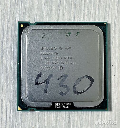 Intel Celeron 430 SL9XN costa rica 1.80GHZ/512/800