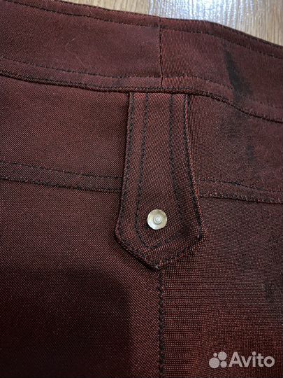 Шорты женские бордовые