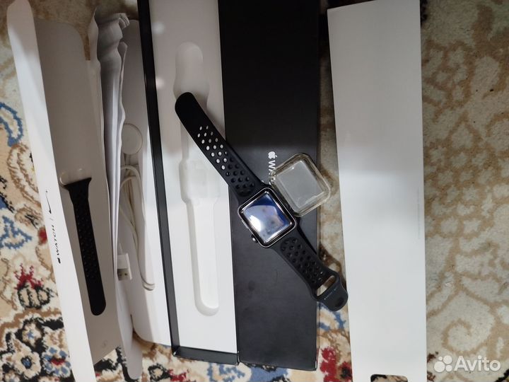 Часы apple watch 3 38 mm nike