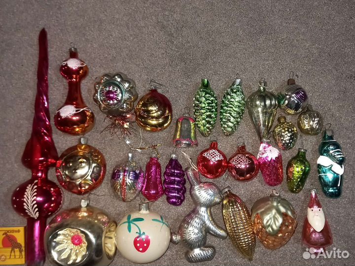Елочные игрушки СССР