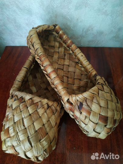 Лапти лыковые