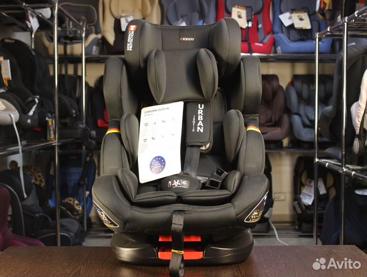 Автокресло детское KidGo Urban Isofix 0-36 кг