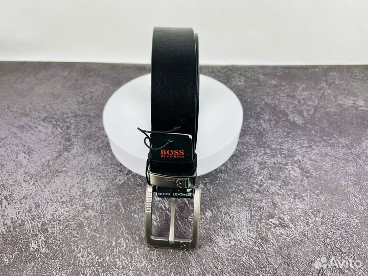 Ремень мужской кожаный Boss