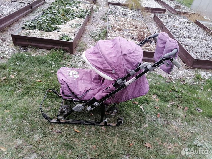 Санки коляска ника 7 8