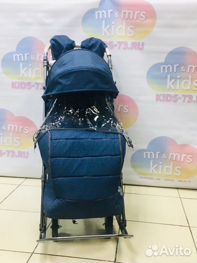 Детские санки коляска