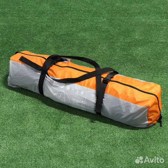 Палатка 3-местная, 200х200х130 см, 1 слой, 1 комн