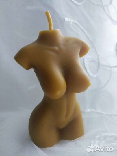 Свеча Тело из натурального пчелинного воска