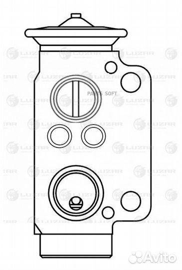 Клапан расширительный трв для а/м BMW 3 (E90) (05)