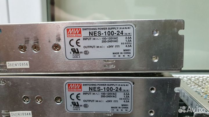 Блок питания с 220 на 24 в. 4.5 ампера,6.5 ампера