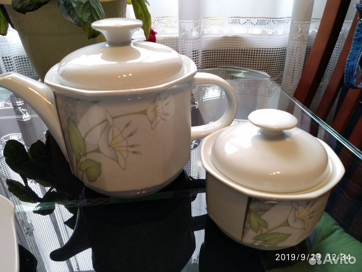 Чайный сервиз Чехия 21 предмет