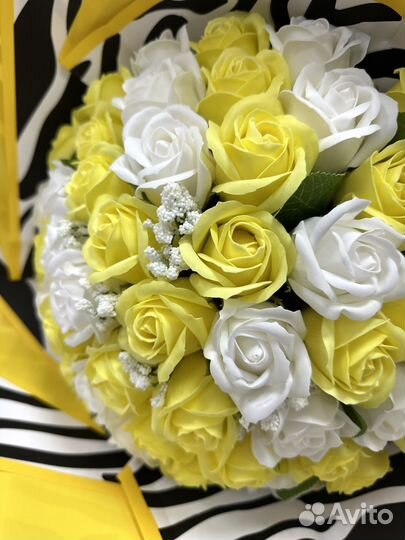 51 мыльная роза цветы с доставкой