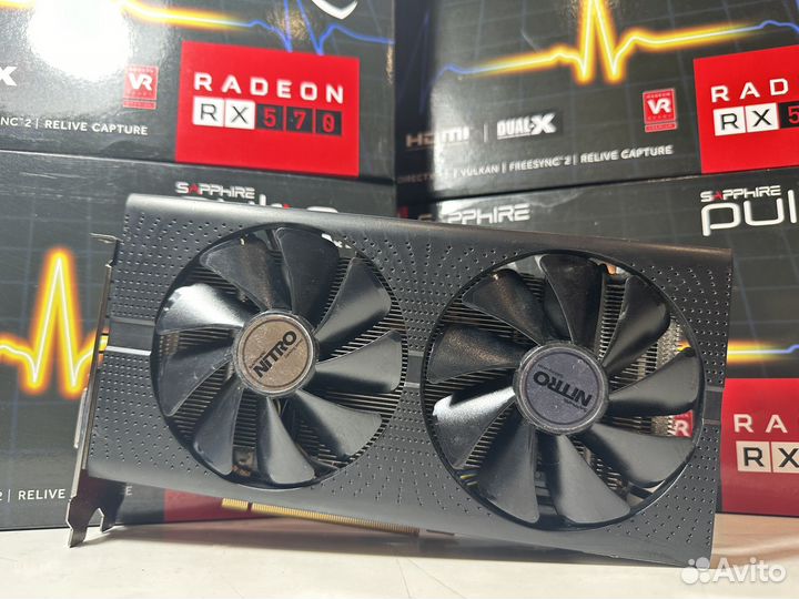 Видеокарта rx 580 570 470 8gb