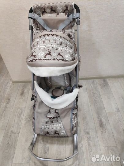 Санки коляска ника