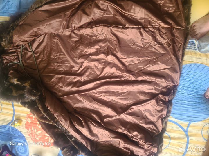 Искусственная шуба длинная