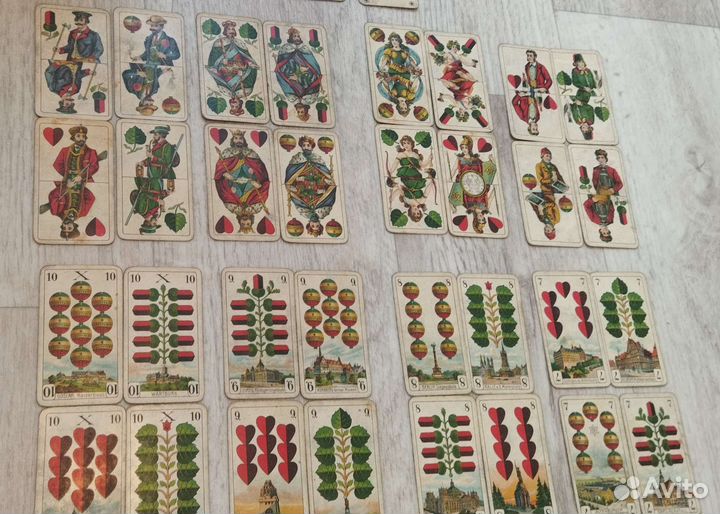 Карты немецкие игральные довоенные 30-40 х годов