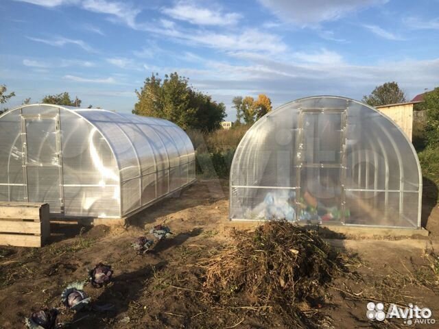 Теплица арочная из поликарбоната