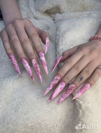 Маникюр/Наращивание/crazy-дизайны