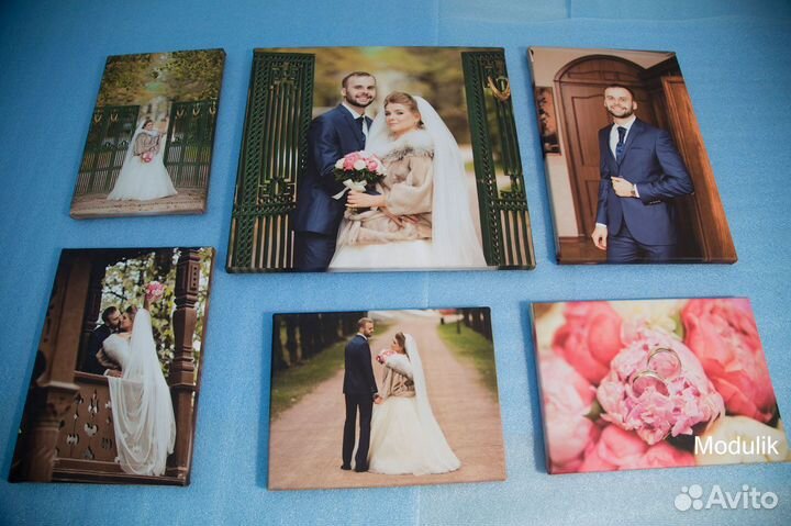 Модульные картины и коллажи по вашей фотографии