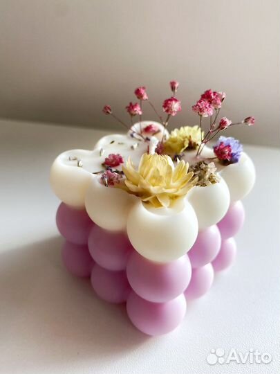 Свеча Ботанический бабл