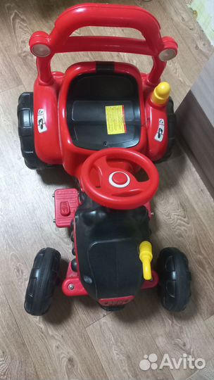 Детский трактор электрический