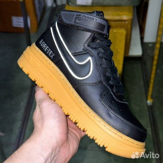 Зимние кроссовки NIke Air Force Nigh рефлектив