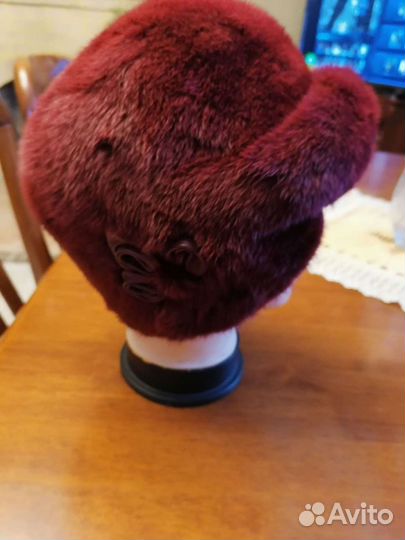 Шапка норковая женская