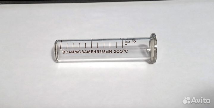 Многоразовый стеклянный шприц 10 мл. СССР