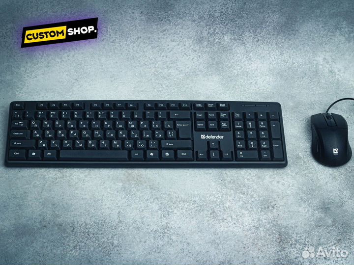 Набор клавиатура + мышь Defender Dakota C-270