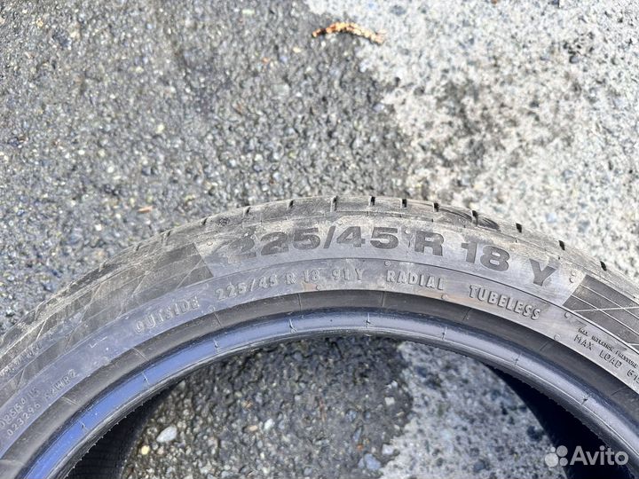 Continental ContiSportContact 5 225/45 R18 91Y