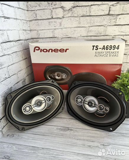 Динамики колонки овалы 6х9 дюймов Pioneer