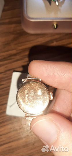 Золотые часы, кольцо