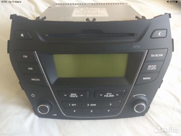 Автомагнитола Хендай Санта Фе