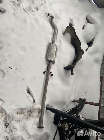 Глушитель в сборе Honda Cr-V RE R20A2 2008