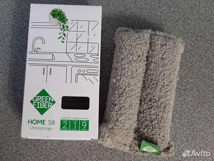 Губка Инволвер Green Fiber home S8