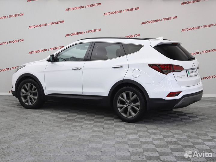 Hyundai Santa Fe 2.2 AT, 2018, 98 213 км