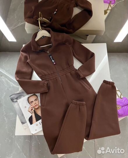 Комбинезон на флисе, 5 оттенков