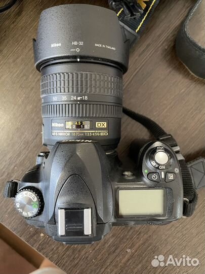 Зеркальный фотоаппарат nikon