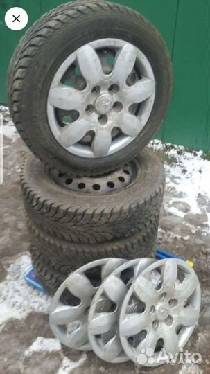 Колеса всборе Hyundai Kia Yokohama 185/65/R15